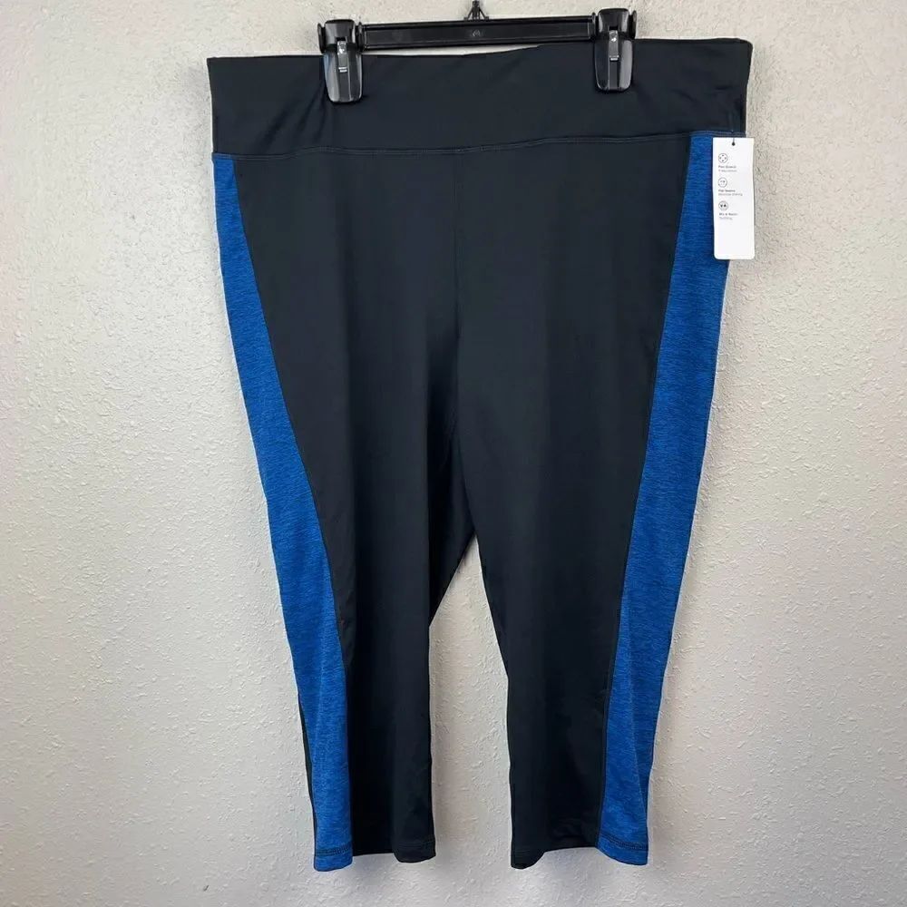 NWT Ideology Athletic Cropped Leggings Size 3X